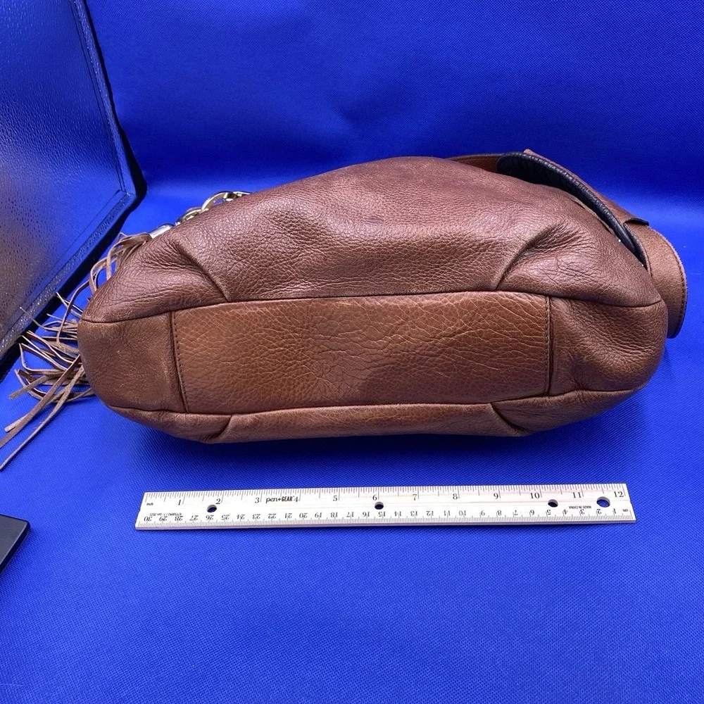 Kelly-Tooke Harley Tassel Hobo Leather  Shoulder Bag